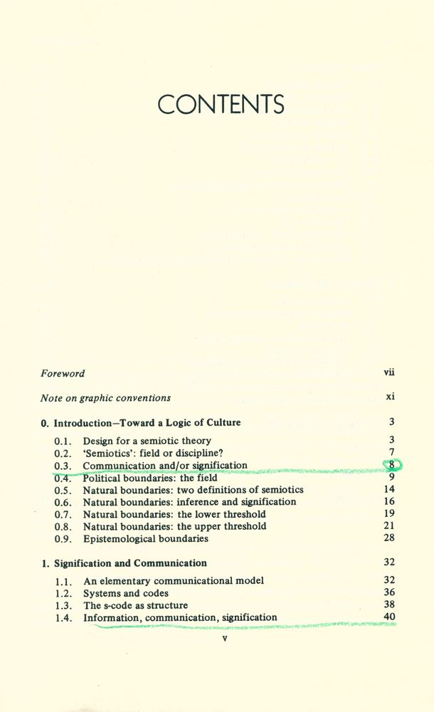 『A theory of semiotics』 2