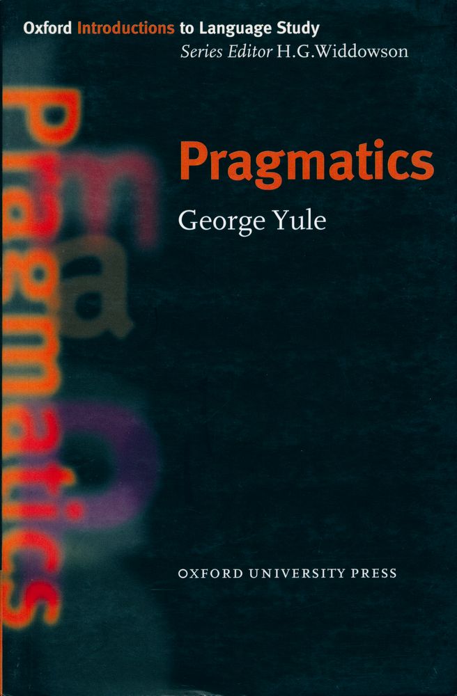 『Pragmatics』 1