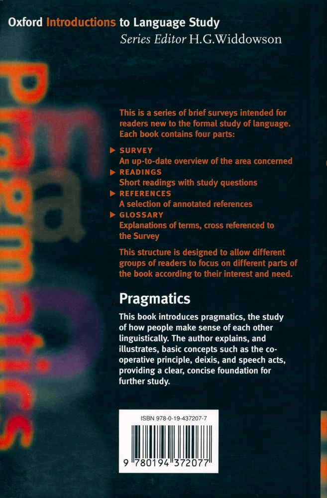 『Pragmatics』 5