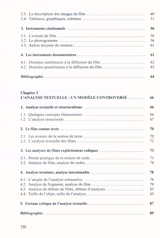 『L'ANALYSE DES FILMS』 3