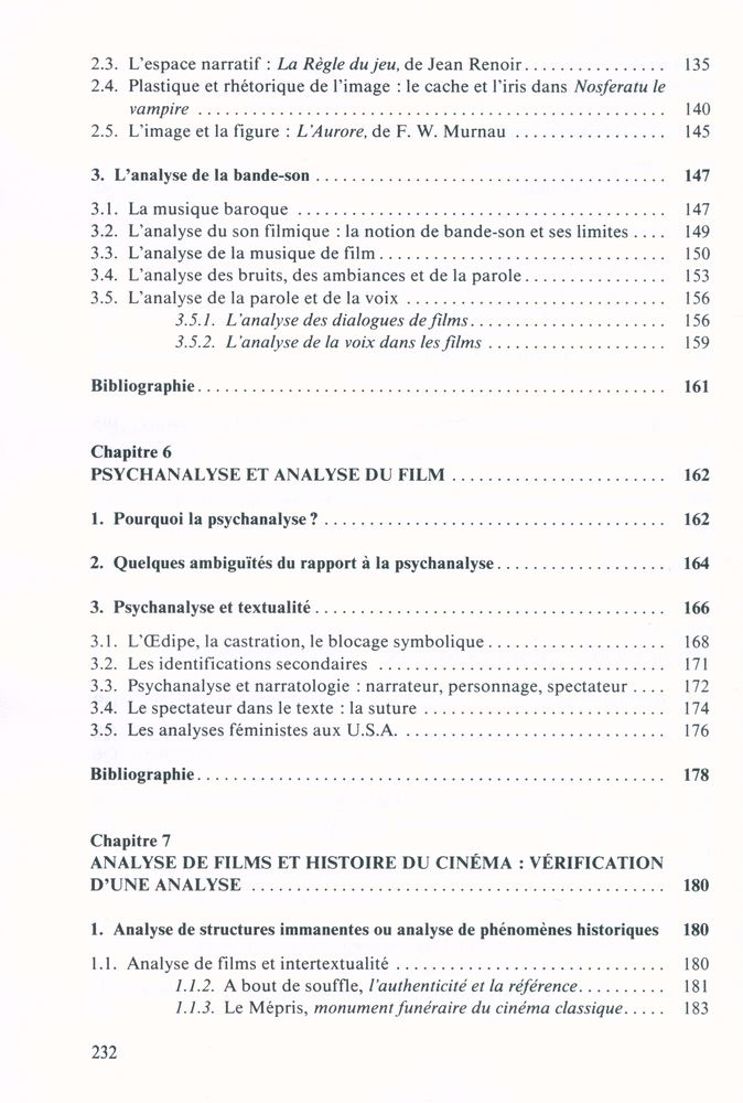 『L'ANALYSE DES FILMS』 5