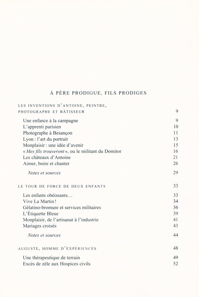 『Le roman des Lumière』 2