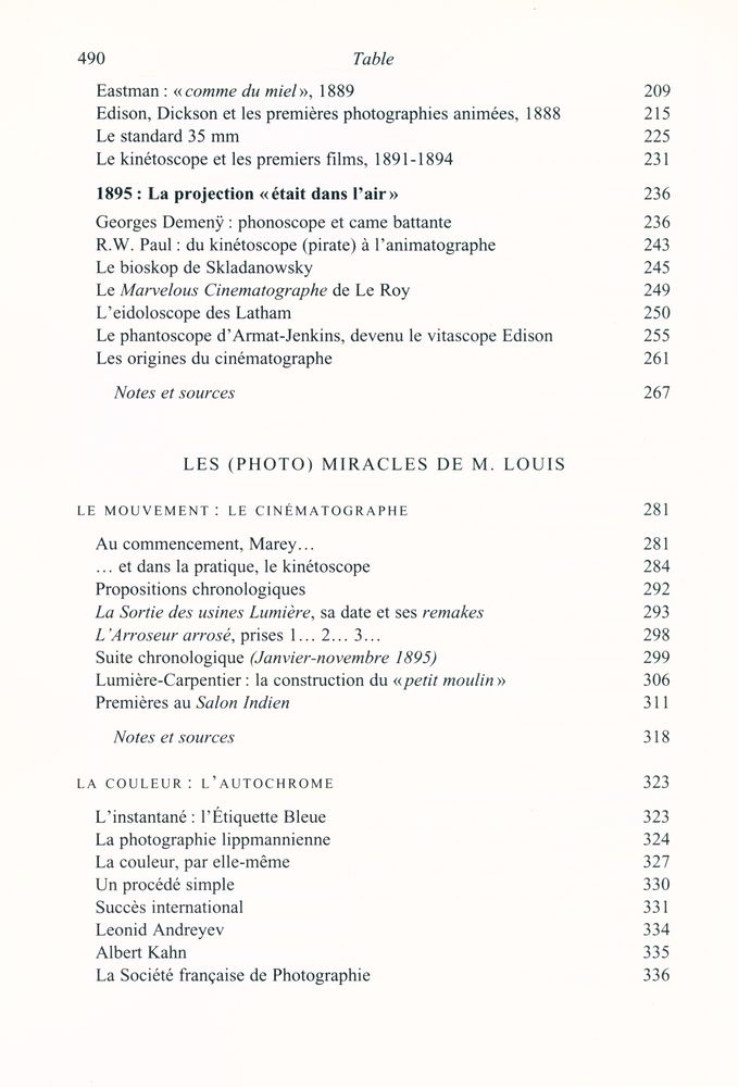 『Le roman des Lumière』 5