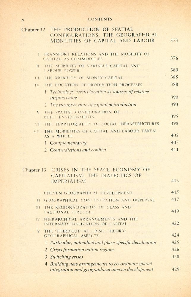 『The limits to capital』 7