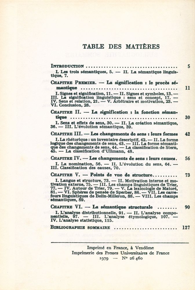 『LA SÉMANTIQUE』 2