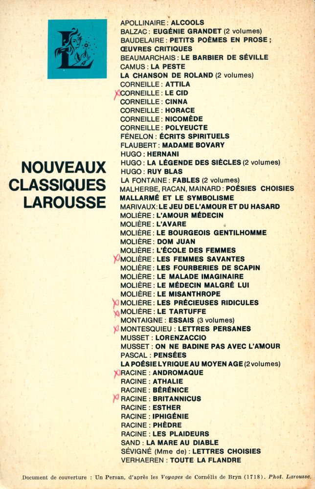 『lettres persanes : extraits』 4