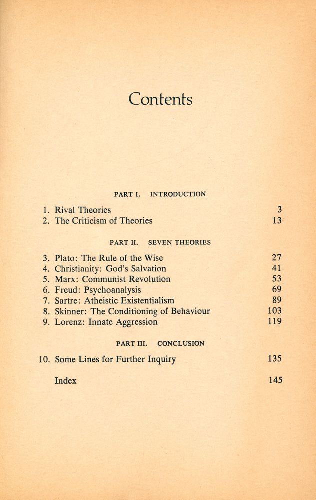 『SEVEN THEORIES OF HUMAN NATURE』 2