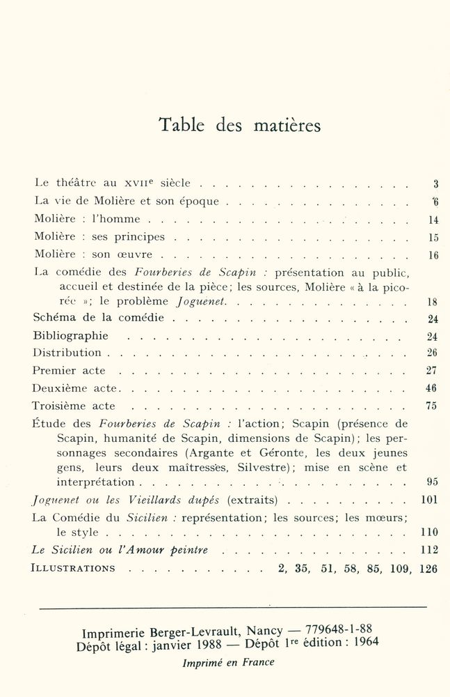 『LES FOURBERIES DE SCAPIN』 2