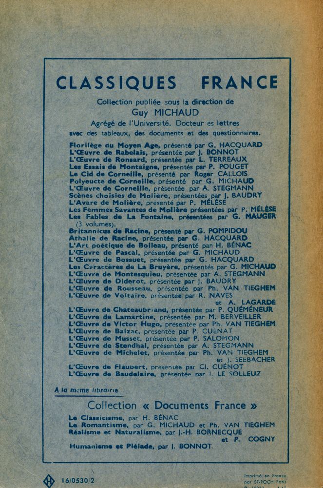 『L'ŒVRE DE DIDEROT : EXTRAITS』 4
