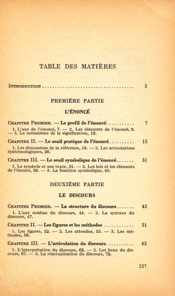 『LA PHILOSOPHIE DU LANGAGE』 2