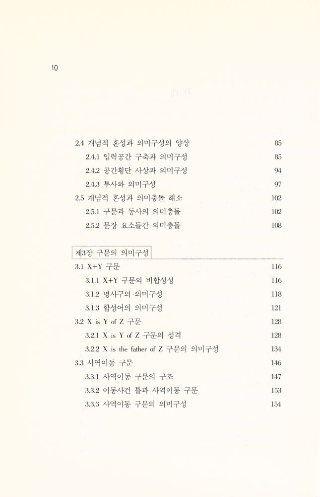 『개념적 혼성 이론』 3