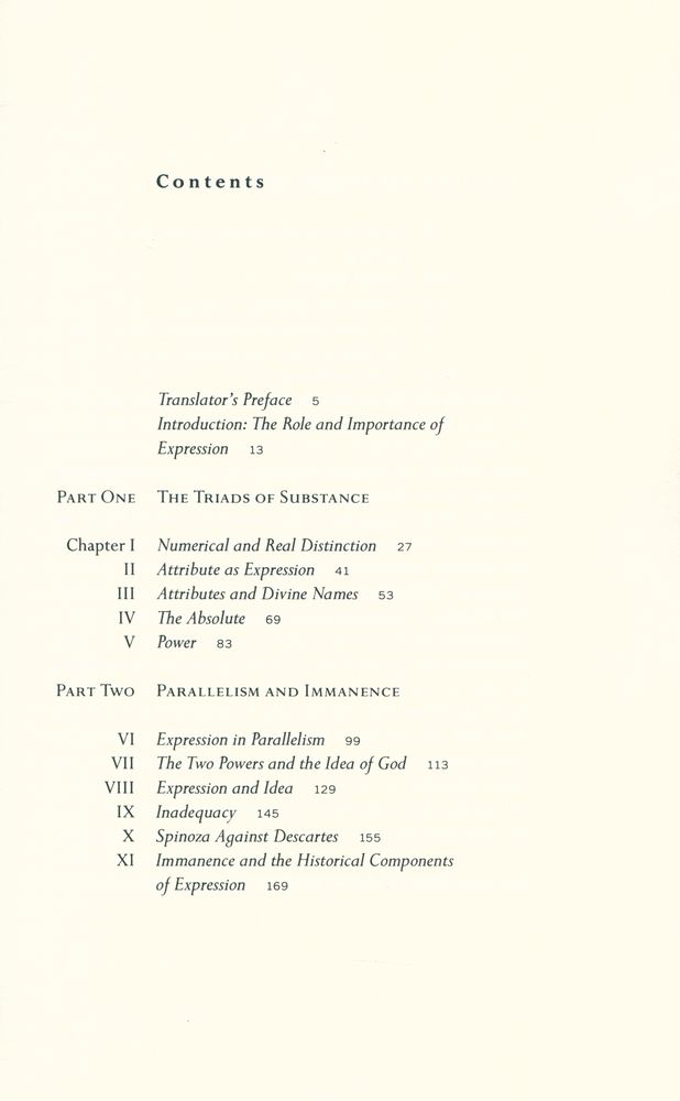 『Expressionism in philosophy : Spinoza』 2