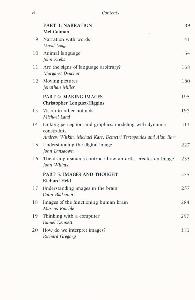 『Images and understanding』 3