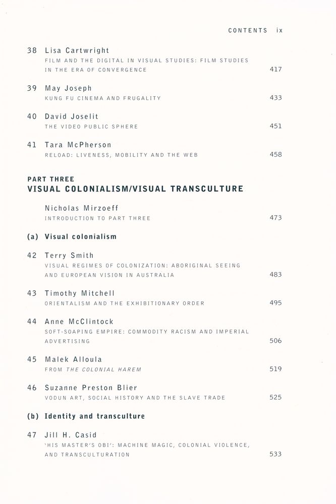 『THE VISUAL CULTURE READER』 6