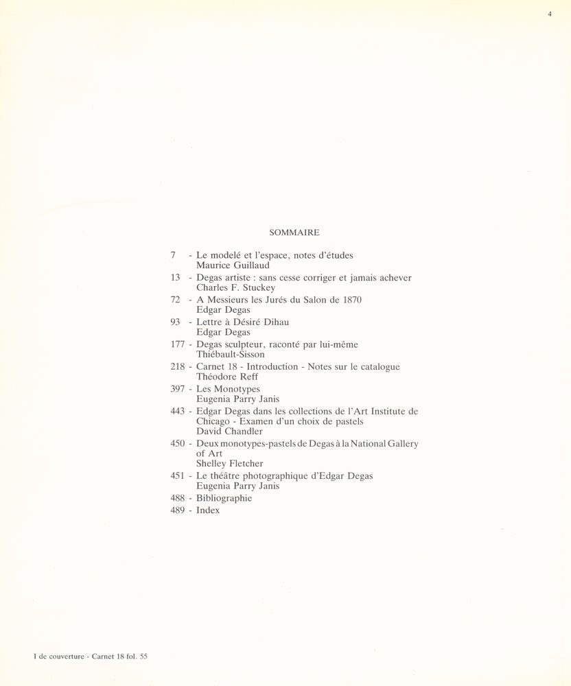 『DEGAS : le modelé et l'espace』 2