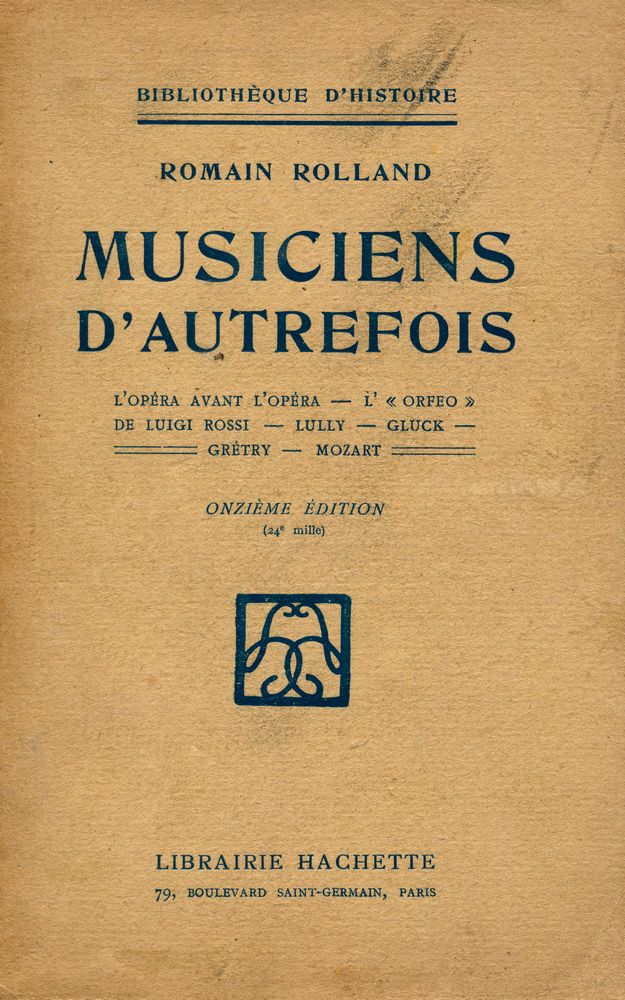 『MUSICIENS D'AUTREFOIS』 1
