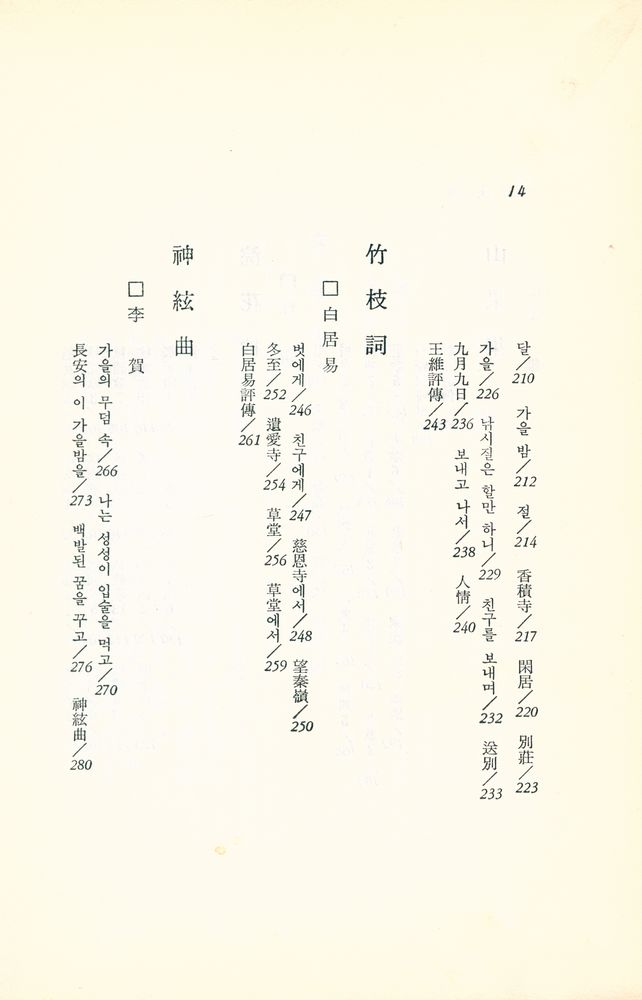 『唐詩 : 東洋의 名著 3(당시 : 동양의 명저 3)』 4