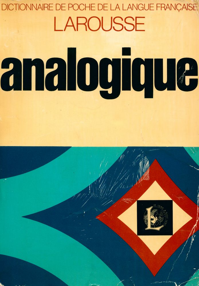 『nouveau dictionnaire analogique』 1