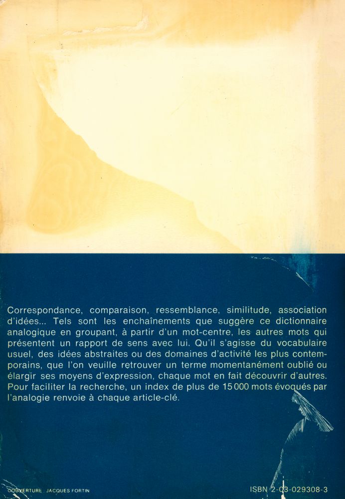『nouveau dictionnaire analogique』 3