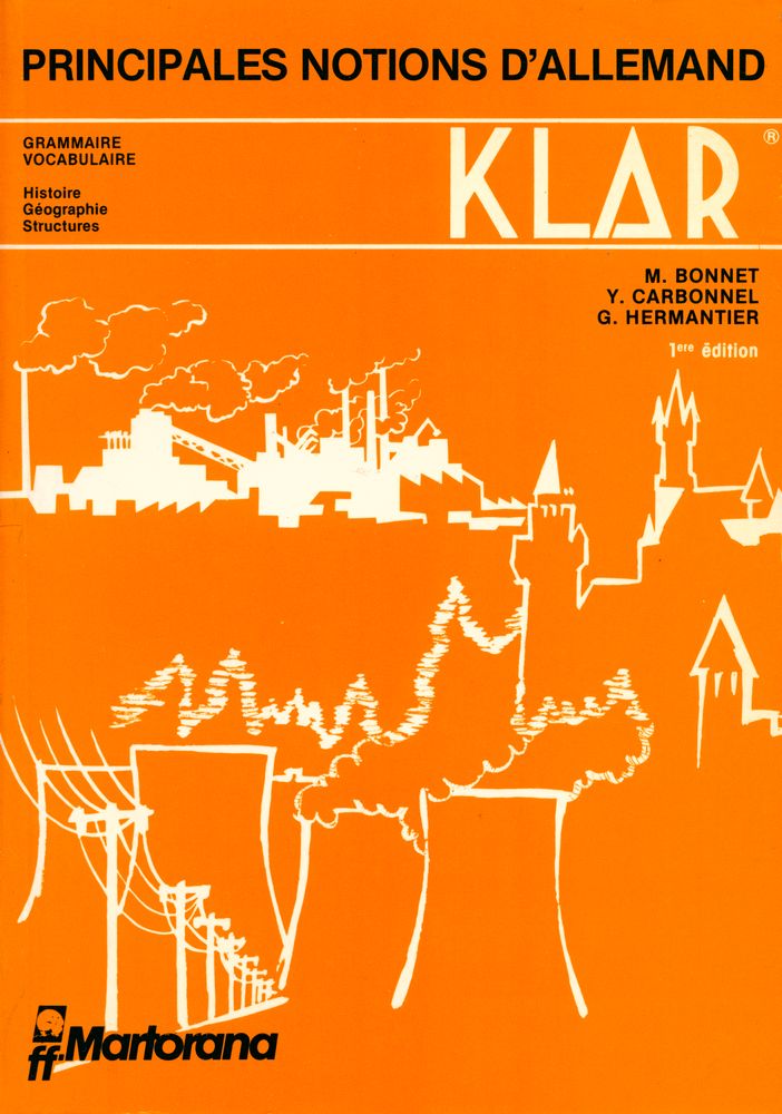 『KLAR : PRINCIPALES NOTIONS D'ALLEMAND』 1