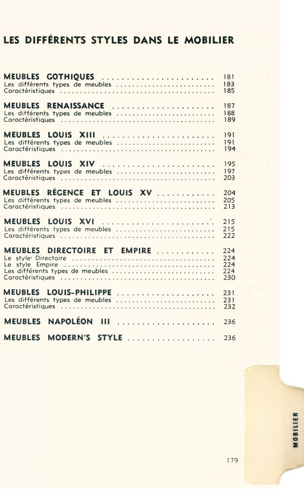 『savoir reconnaitre les styles』 7