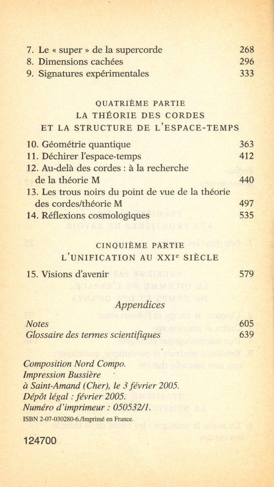 『L'Univers élégant : Une révolution scientifique : de l'infiniment grand à l'infiniment petit, l'unification de toutes les théories de la physique』 3