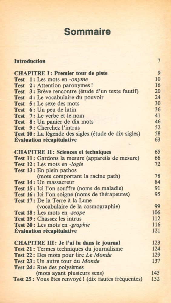 『Tester et enrichir son vocabulaire』 2