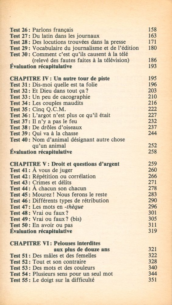 『Tester et enrichir son vocabulaire』 3