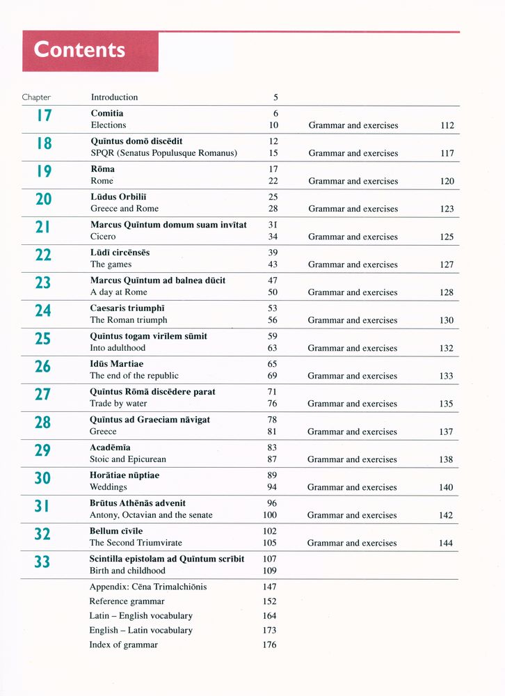 『OXFORD LATIN COURSE PART 2』 2