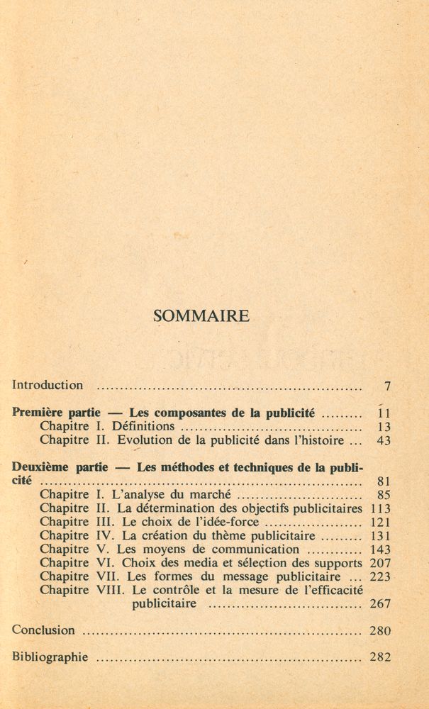 『LA PUBLICITÉ : PRINCIPES ET MÉTHODES』 2