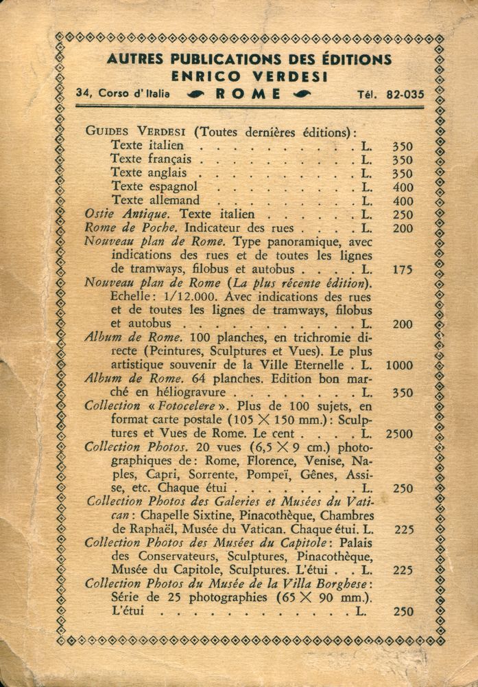 『NOUVEAU GUIDE DE ROMA ET DES ENVIRONS』 4