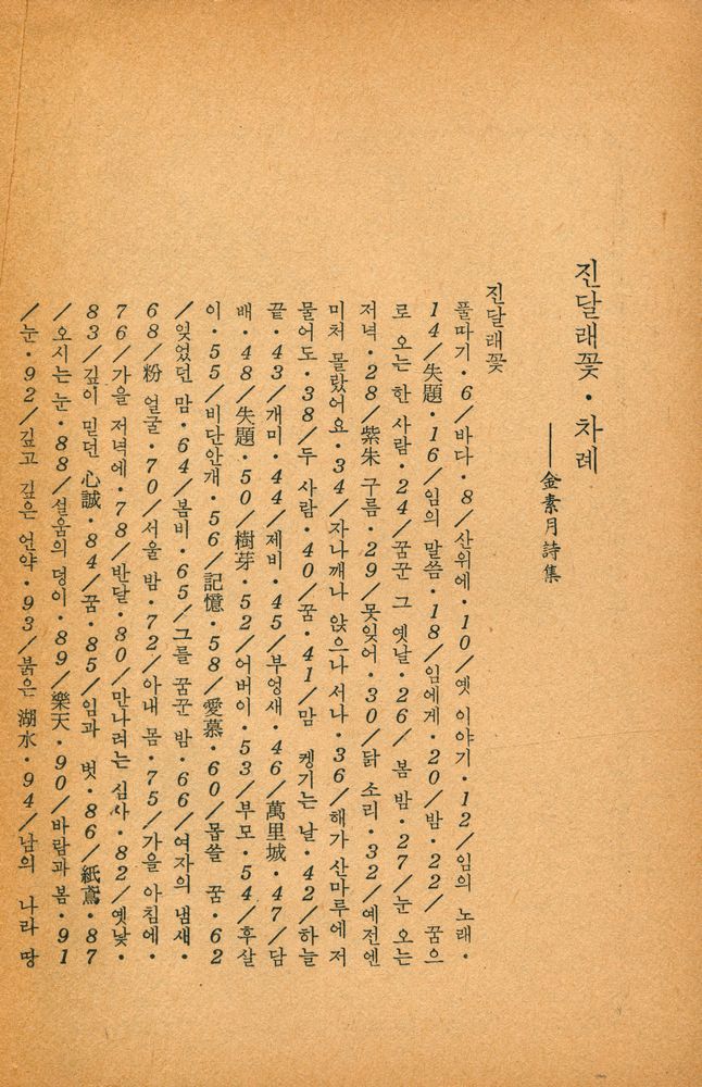 『三中堂文庫 022 - 진달래꽃(삼중당문고 022 - 진달래꽃)』 2
