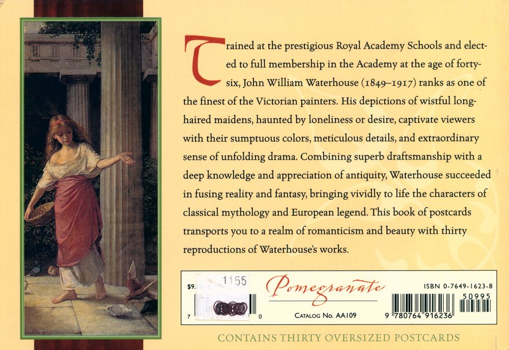 『John William Waterhouse : A BOOK OF POSTCARDS』 3