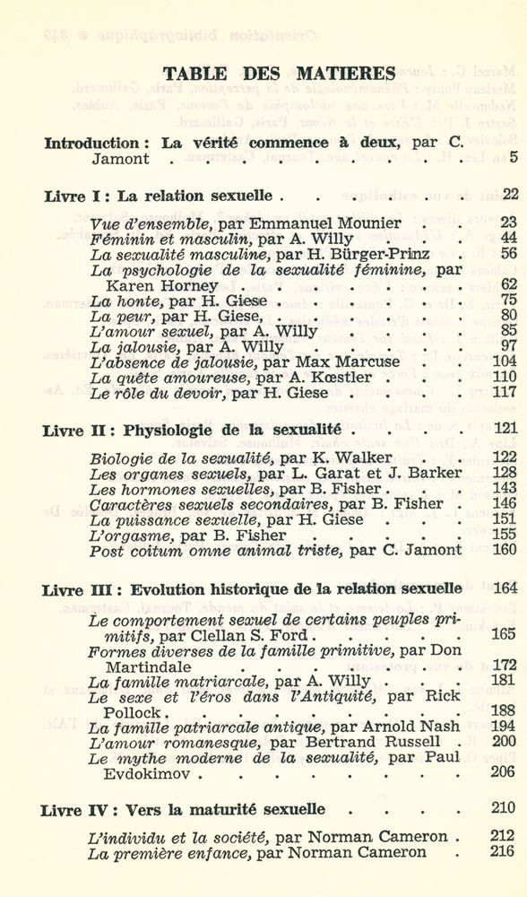 『La sexualité 1』 2