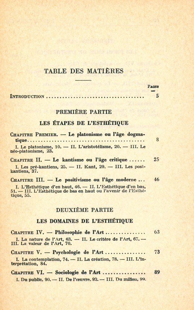 『L'ESTHÉTIQUE』 2