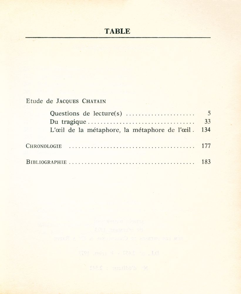 『GEORGES BATAILLE』 2