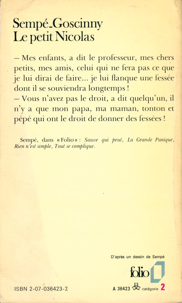 『Le petit Nicolas』 3