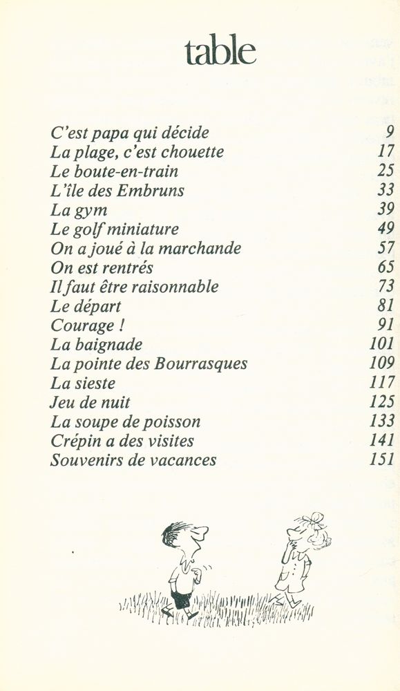 『Les vacances du petit Nicolas』 2