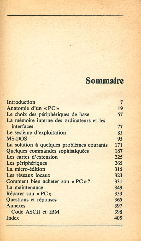 『L'indispensable pour IBM - PC et compatibles』 2
