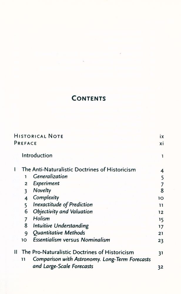 『The Poverty of Historicism』 2