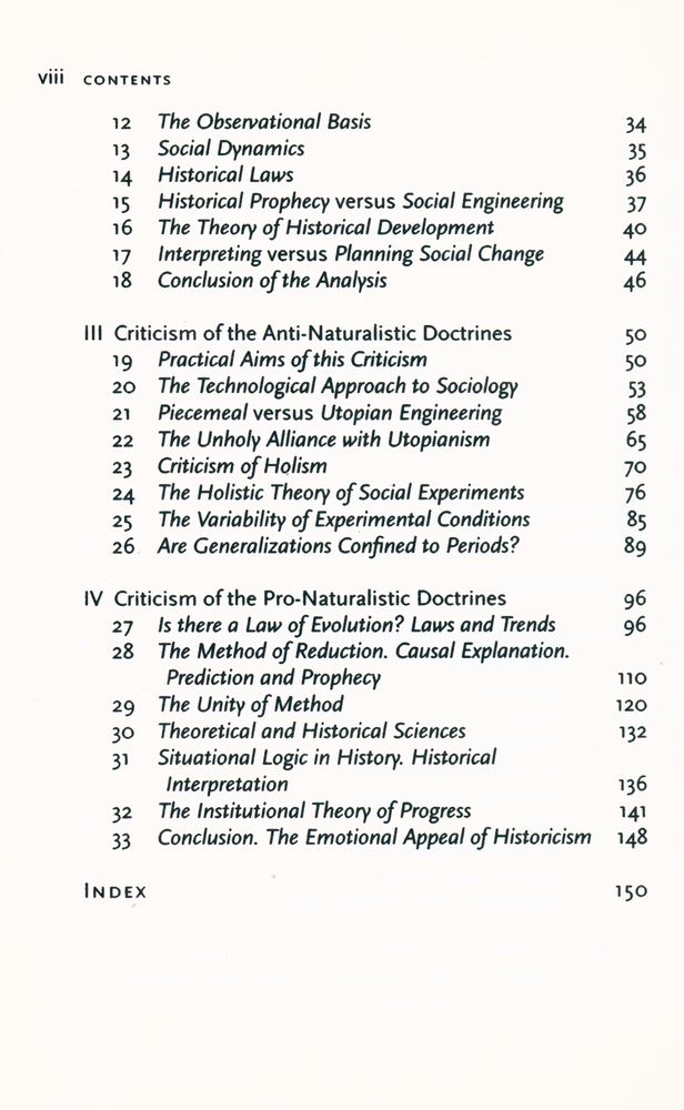 『The Poverty of Historicism』 3