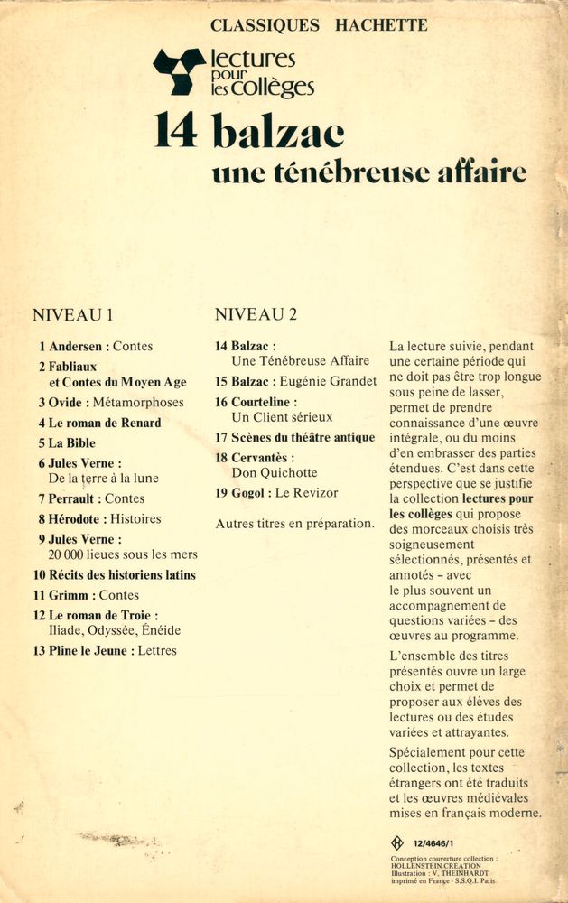 『une ténébreuse affaire』 3