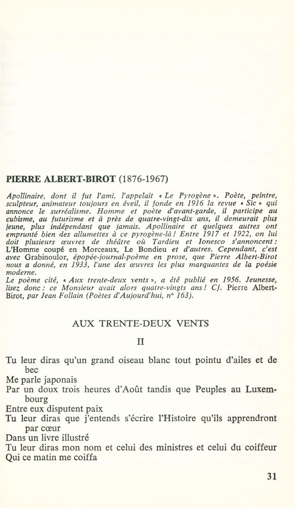 『le livre d'or de la poésie française seconde partie (tome un) : de 1940 à 1960』 2