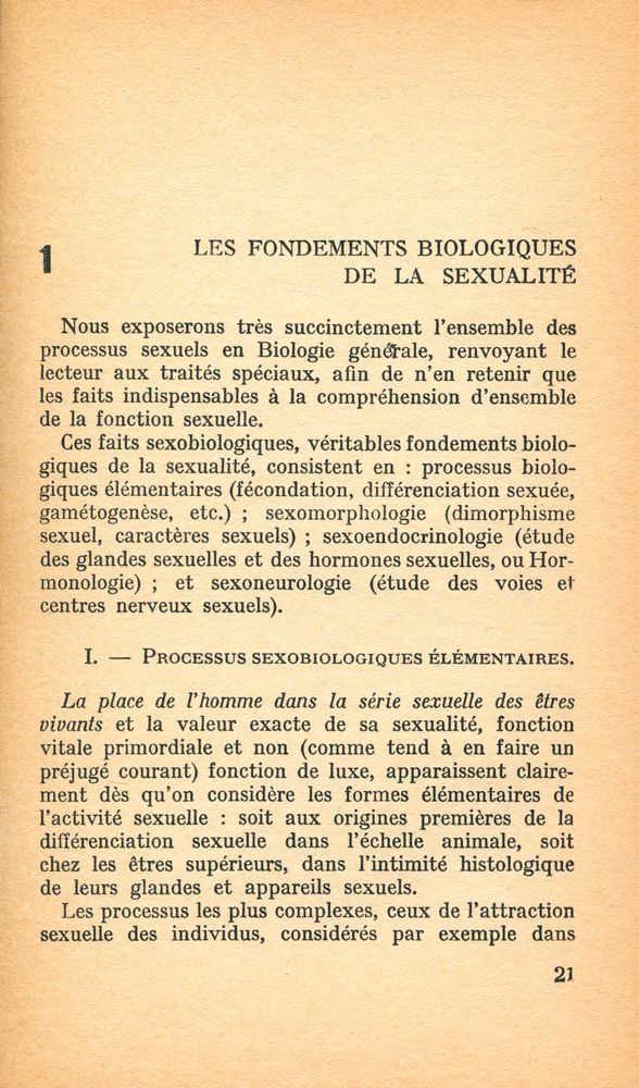 『LA SEXOLOGIE : normale et pathologique』 2