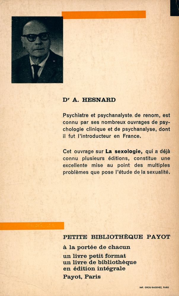 『LA SEXOLOGIE : normale et pathologique』 3