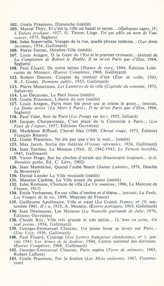 『la ville en poésie』 4