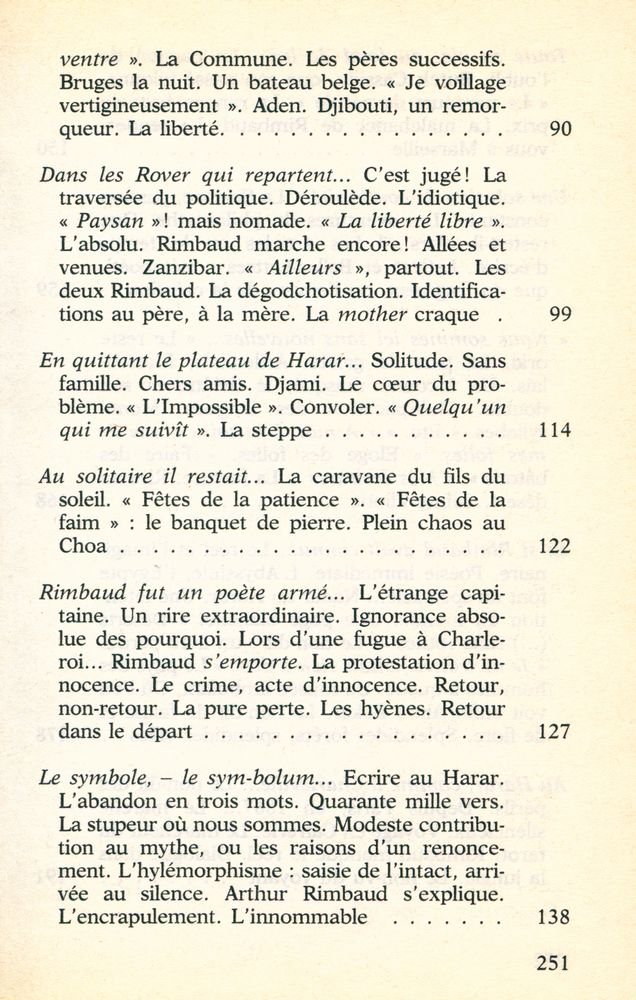 『UN SIEUR RIMBAUD : LA TERRE ET LES PIERRES』 4