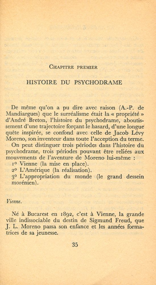 『PSYCHODRAME ET THÉATRE MODERNE』 2