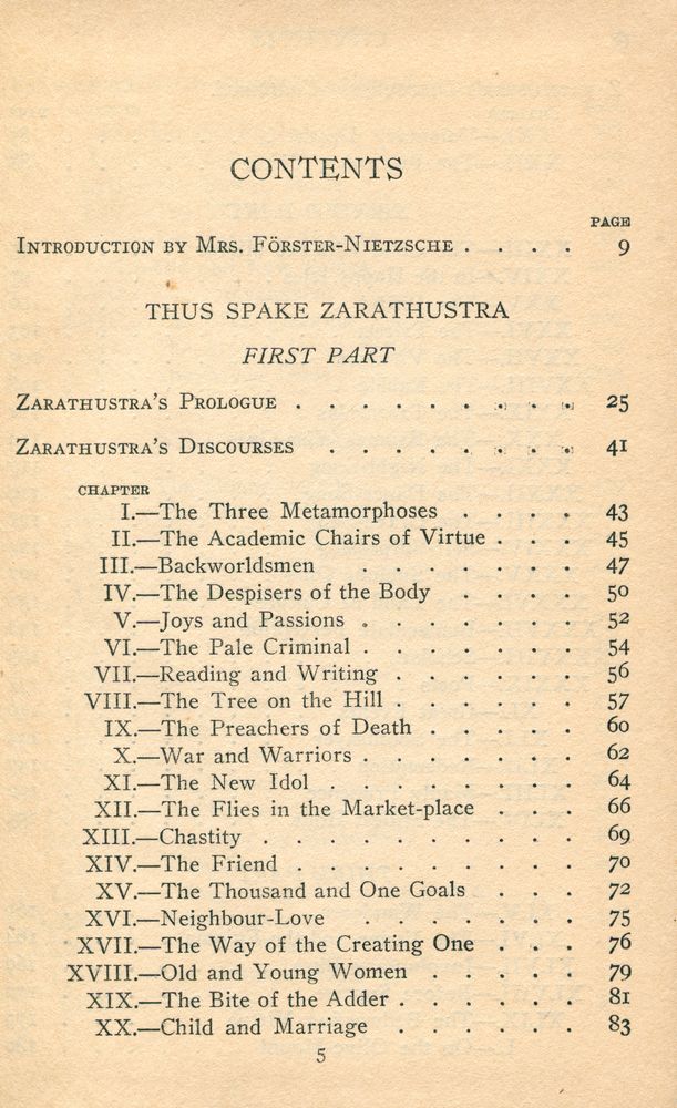 『THUS SPAKE ZARATHUSTRA』 3