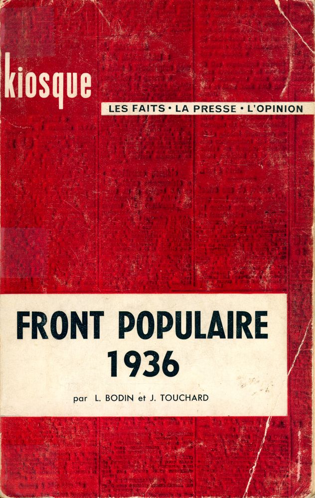 『FRONT POPULAIRE 1936』 1